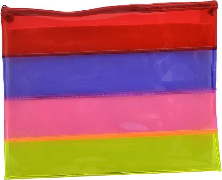 Taros Unick Color Rainbow A4 Fermuarlı Dosya