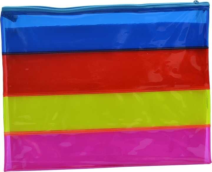 Taros Unick Color Rainbow A4 Fermuarlı Dosya