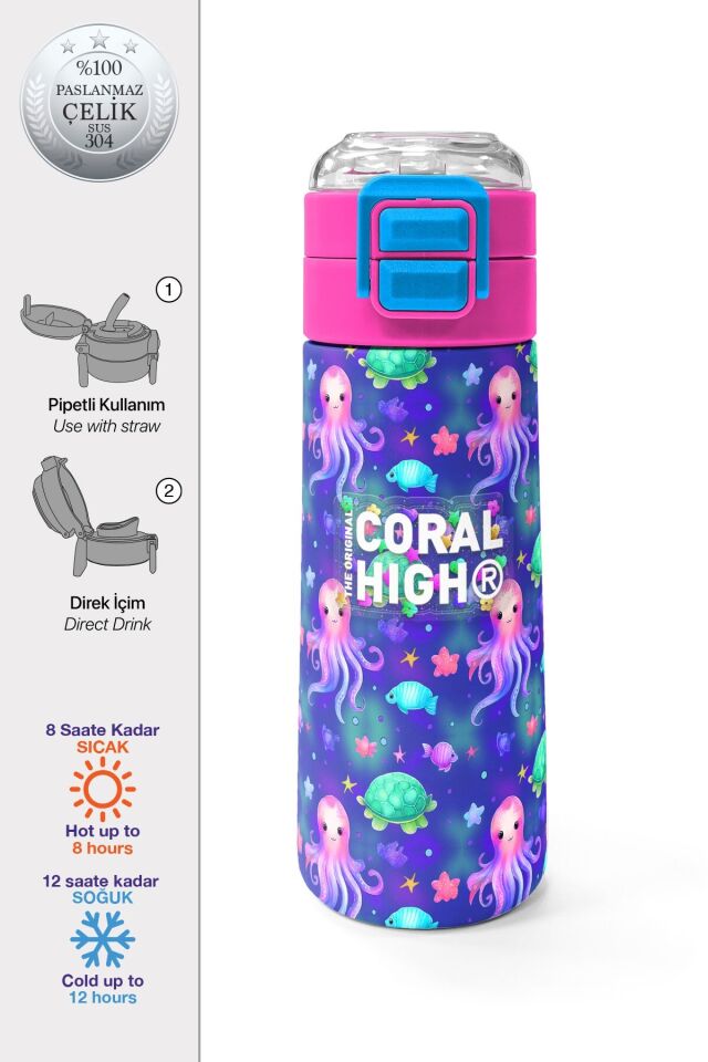 Yaygan Coral High Çelik Termos 500Ml 31860