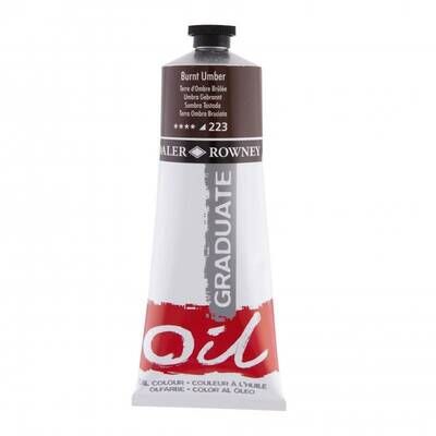 Daler Rowney Graduate Yağlı Boya Grad Oil 200 Ml Burnt Umber