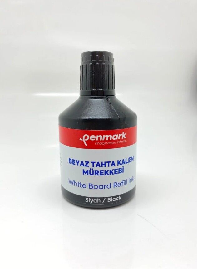 Penmark Beyaz Tahta Kalemi Mürekkebi 100 Ml Siyah