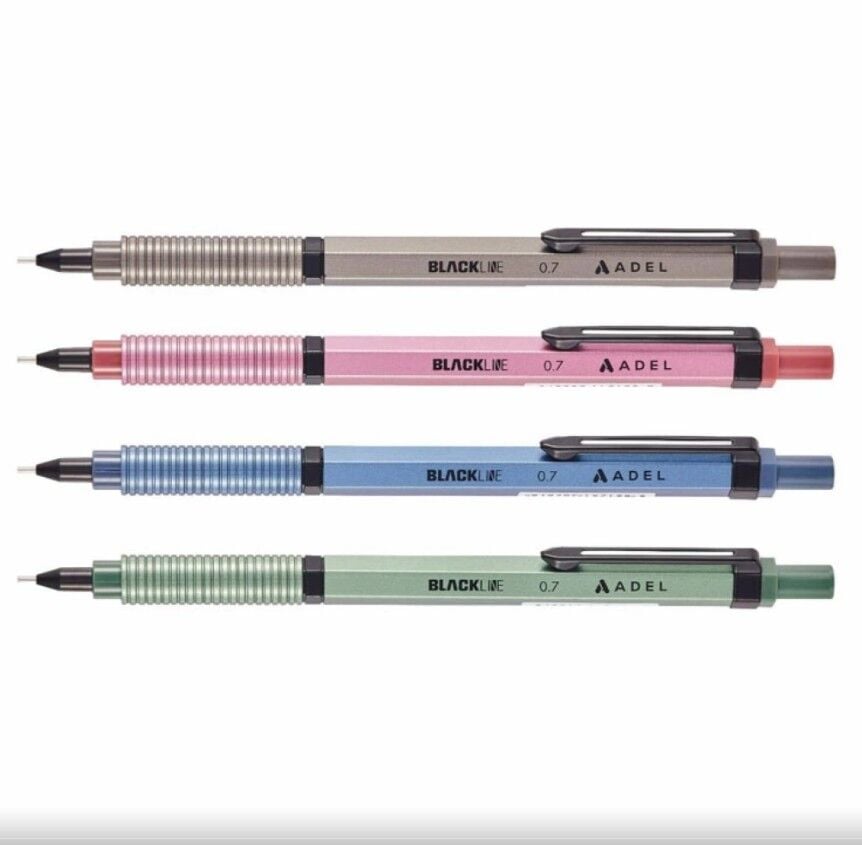 Adel Blackline Versatil Kalem 0.7 Mm Koyu Renkler