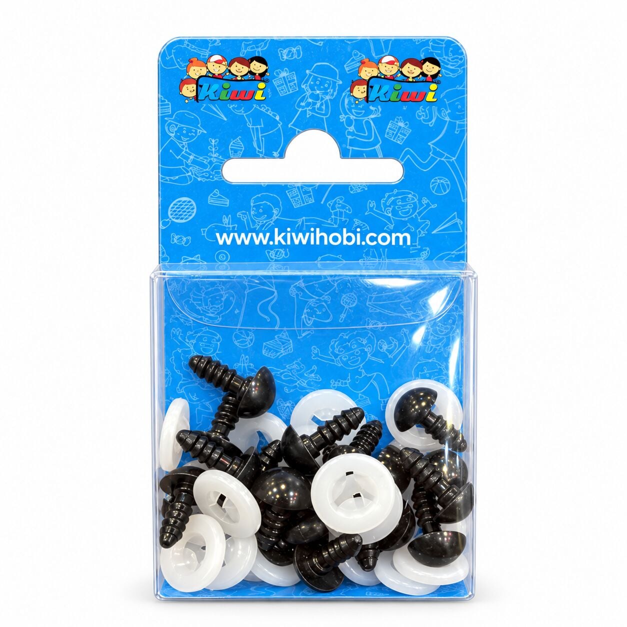 Kiwi Vidalı Göz 12 Mm 8 Çift