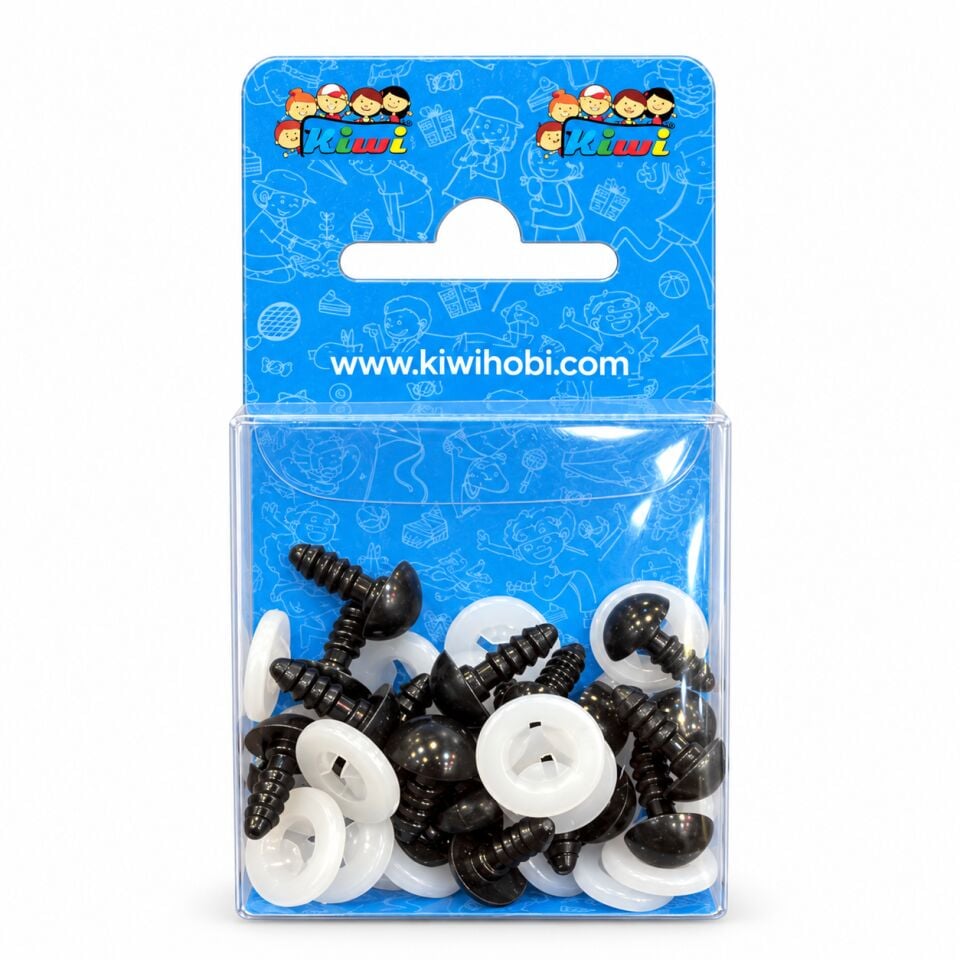 Kiwi Vidalı Göz 12 Mm 8 Çift
