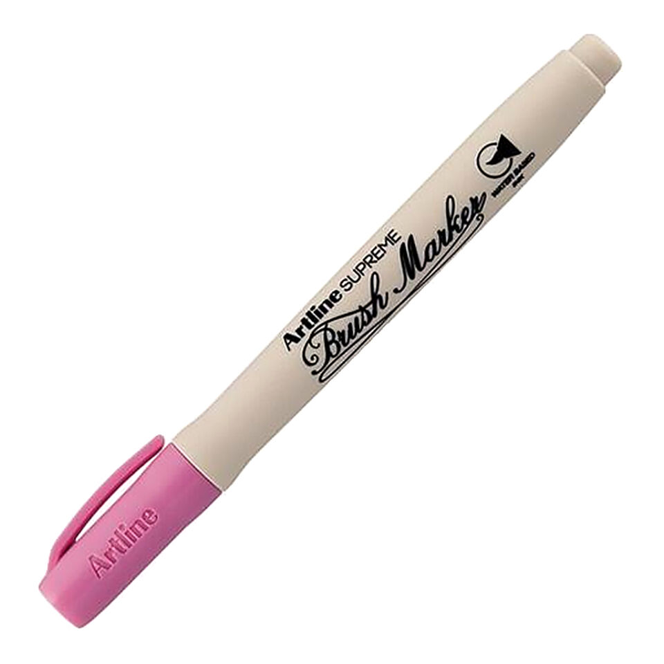 Artline Supreme Brush Uçlu Kalem Pembe