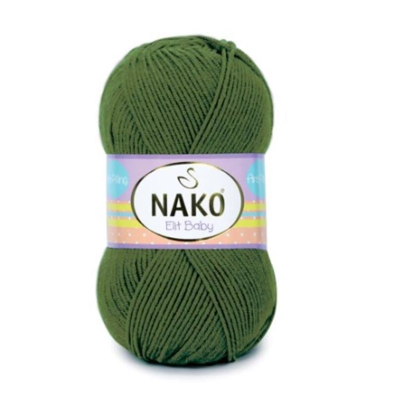 Nako Elit Baby 100 Gr Çam Yeşili 10665