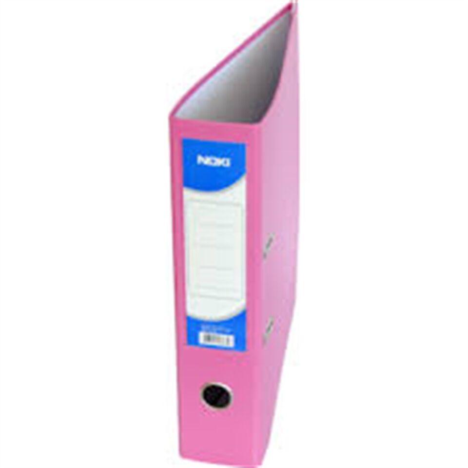 Noki Klasör Geniş Çakmalı Pembe