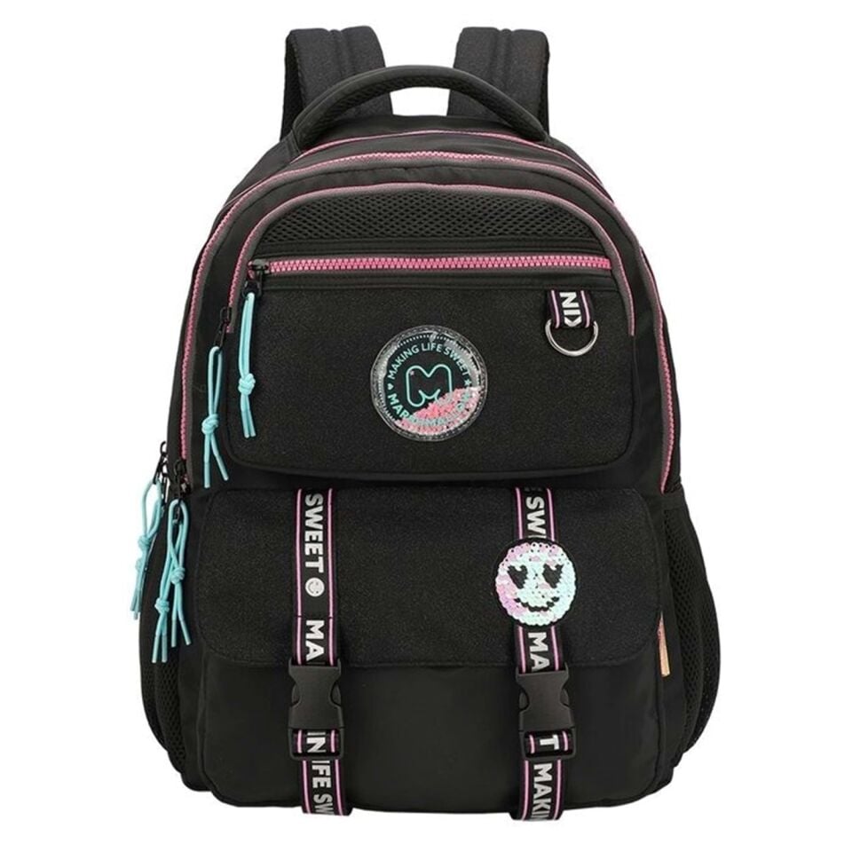 Marshmallow Backpack Starmania Stellar Black Sırt Çantası