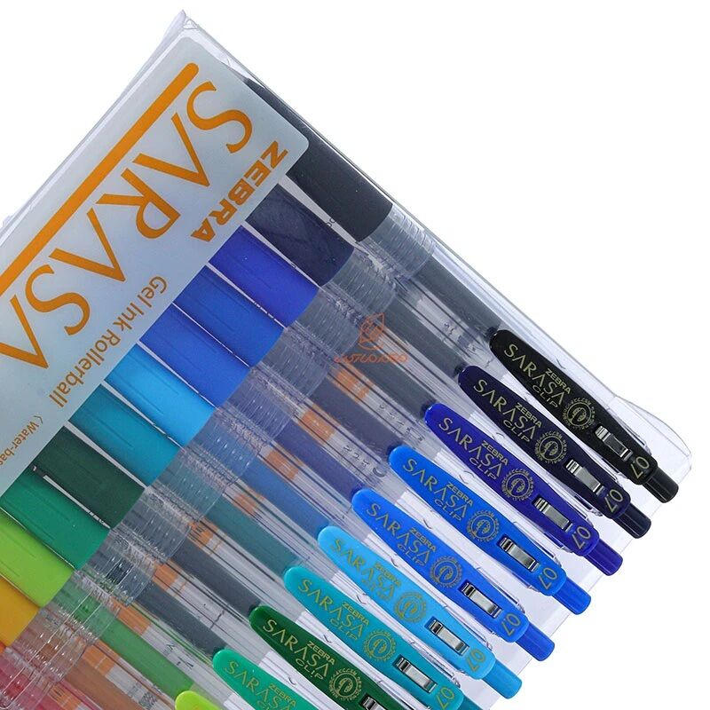 Zebra Saraca Clip Jel Kalem 0.7 Mm 20 Li Pvc