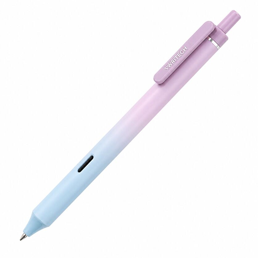 Writech W-0171 Aurora Mavi Pembe Gövde Mavi Jel Kalem