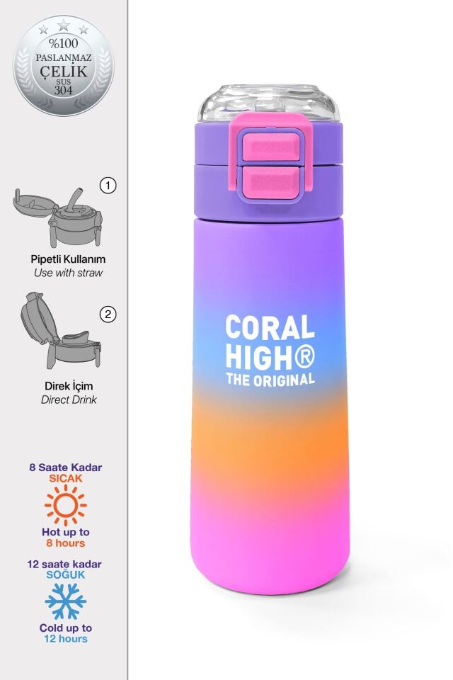 Yaygan Coral High Çelik Termos 500Ml 31875