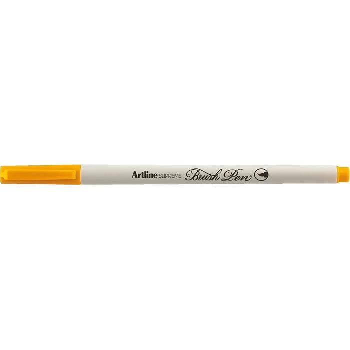 Artline Supreme Brush Uçlu Kalem Sarı