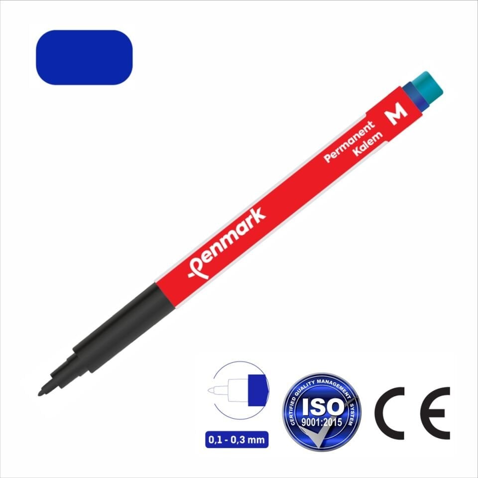 Penmark Asetat Kalemi M Mavi