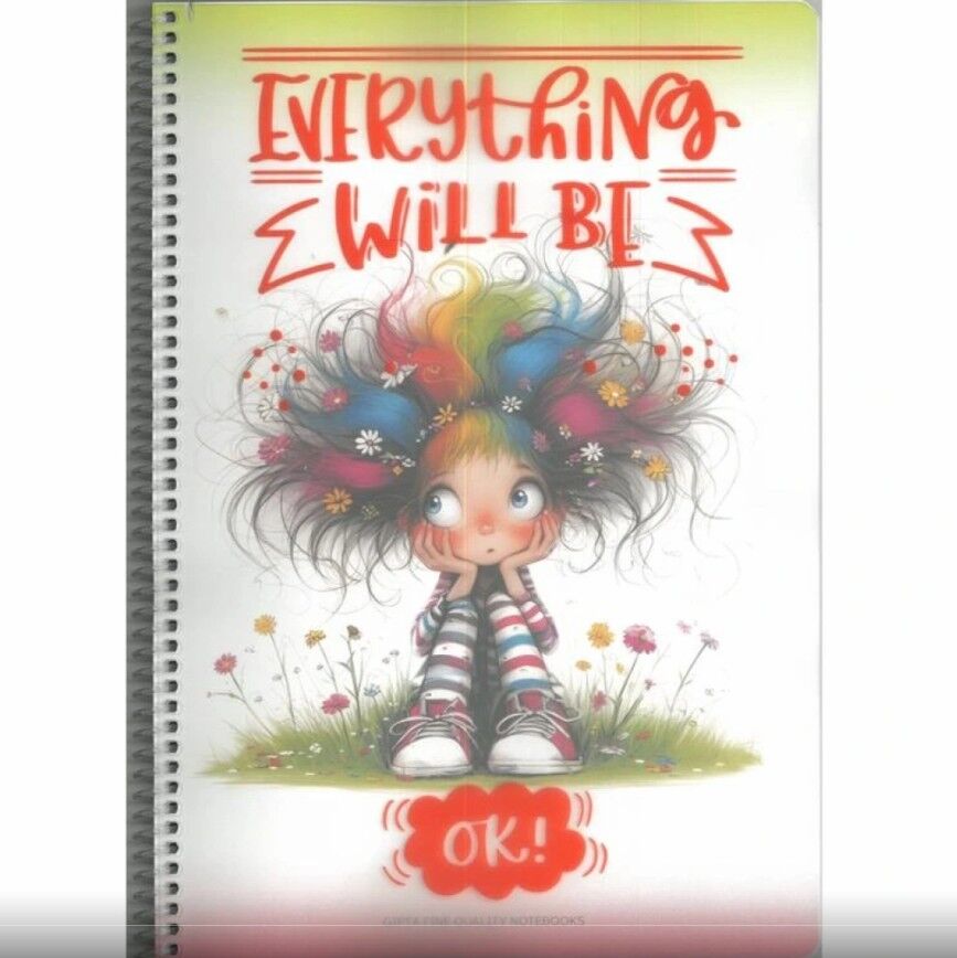 Gıpta Everything Spiralli Ofset Pp Kapak Defter A4 80 Yaprak Çizgili