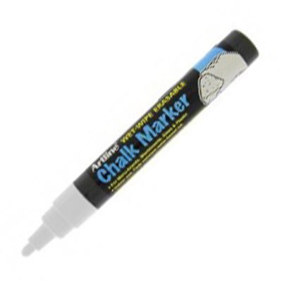 Artline Chalk Marker Tebeşir Markörü Uç:2,0 Mm Beyaz