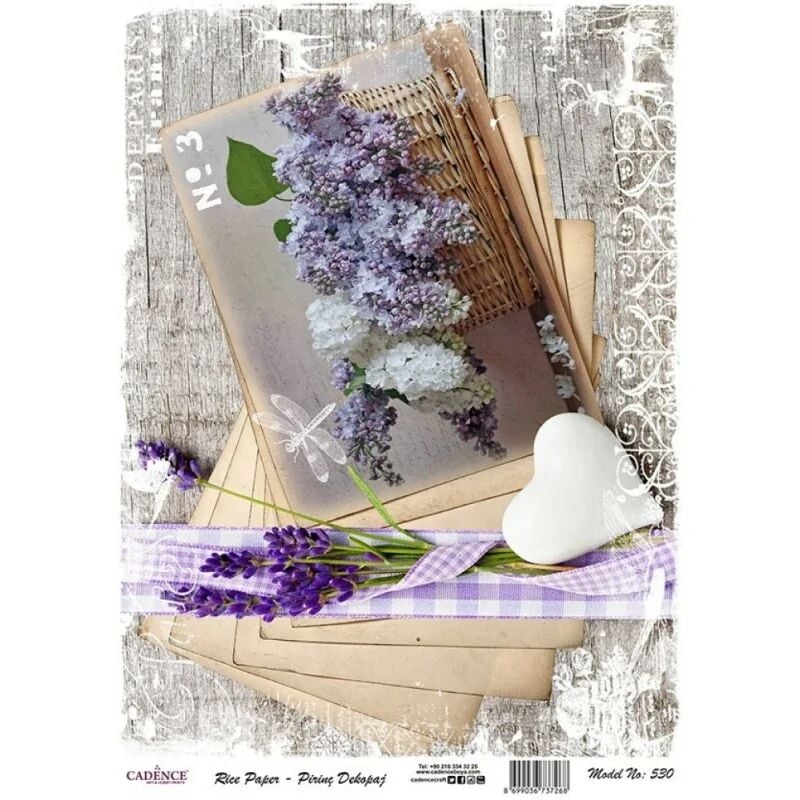 Cadence Pirinç Kağıt Model 530 30x42