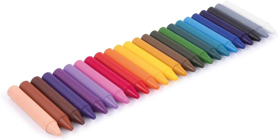 Jovi 980/24 Jumbo Yuvarlak Mum Boya 24 Lü