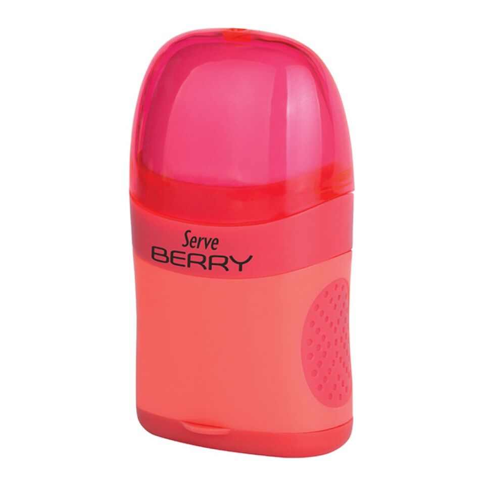 Serve Berry Silgili Kalemtraş Kırmızı