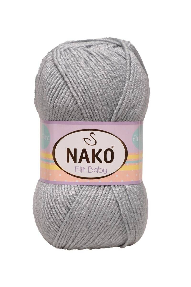 Nako Elit Baby 100 Gr Gri 5378