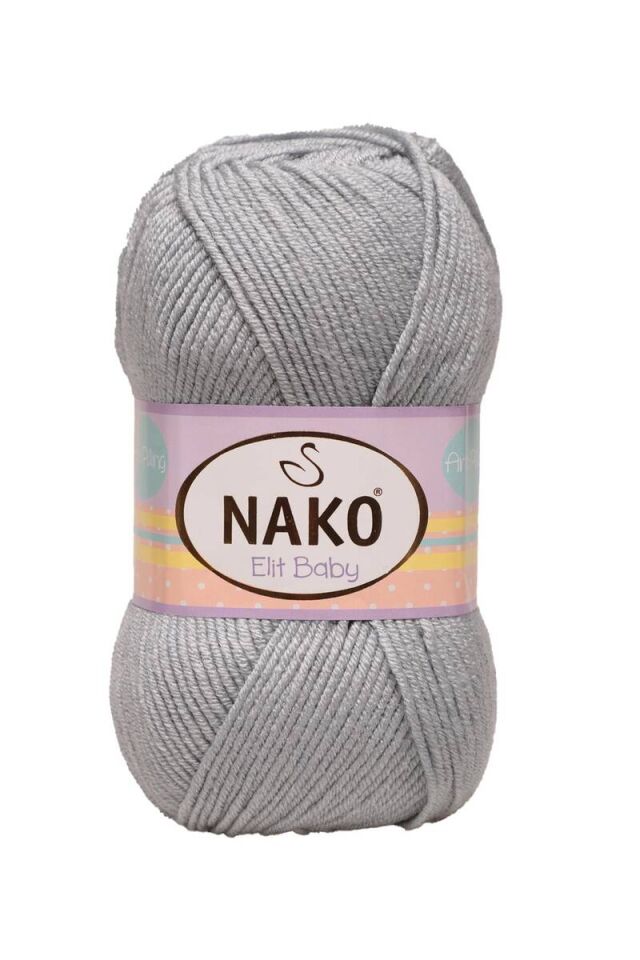 Nako Elit Baby 100 Gr Gri 5378