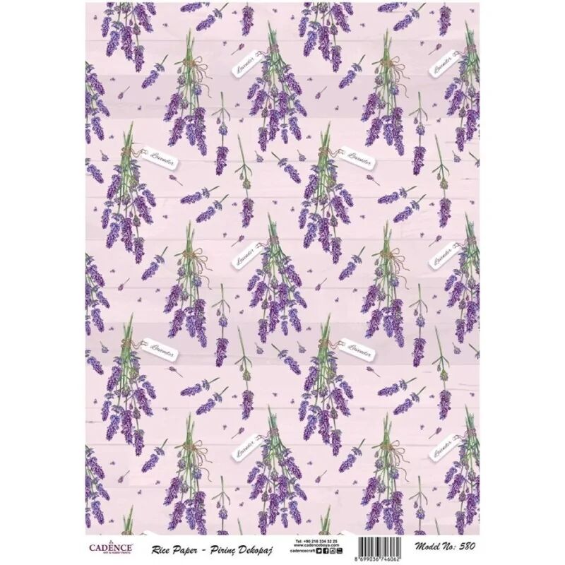 Cadence Pirinç Kağıt Model 580 30x42