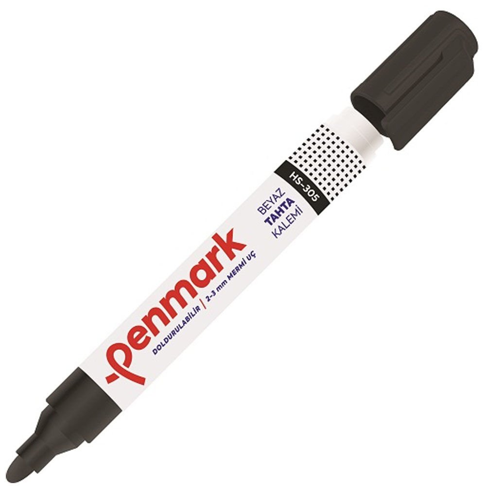Penmark Beyaz Tahta Kalemi Siyah