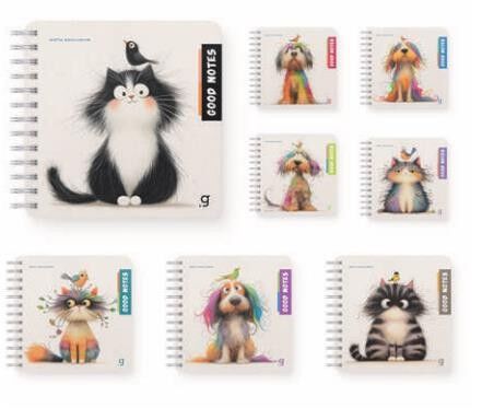 Gıpta Love Book Spiralli Pressboard Defter A4 80 Yaprak Kareli