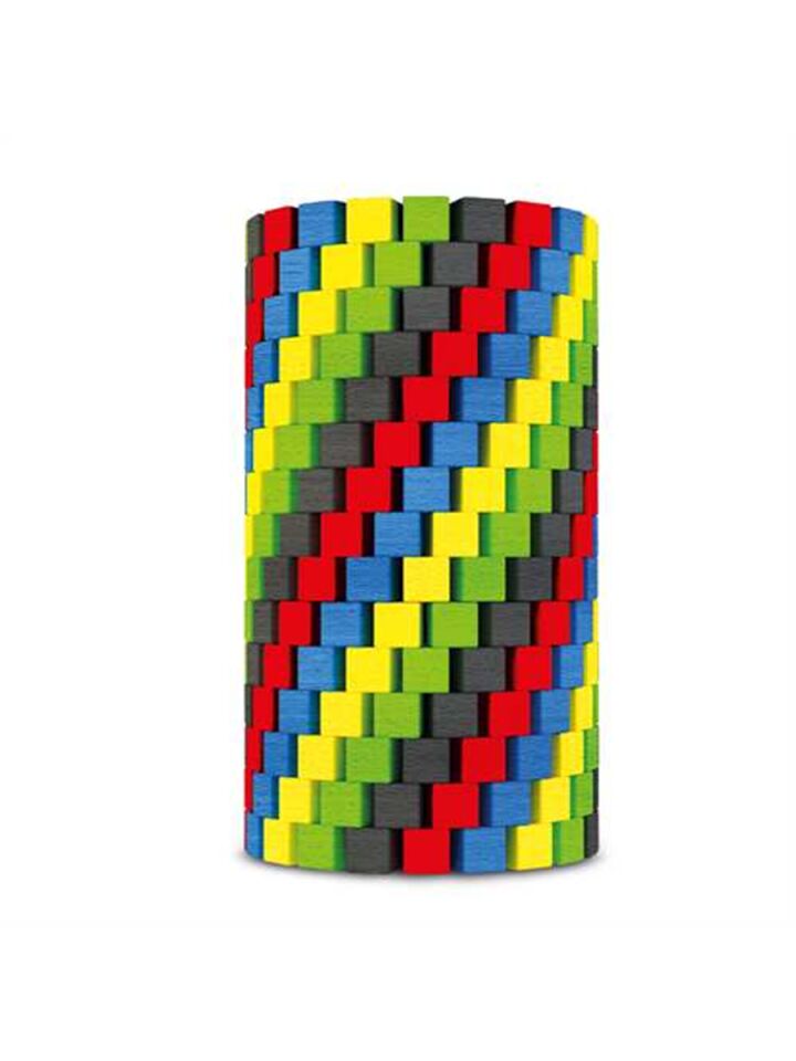 Redka Naturel Ahşap Küpler 100 Parça