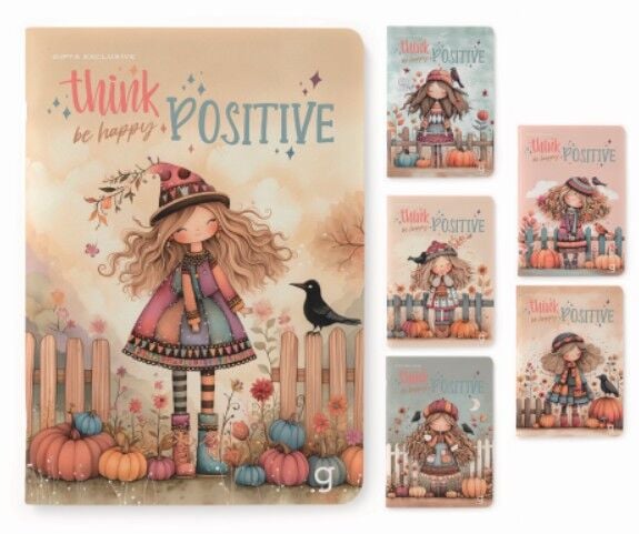 Gıpta Think Tel Dikişli Pp Kapak Defter A4 60 Yaprak Çizgili