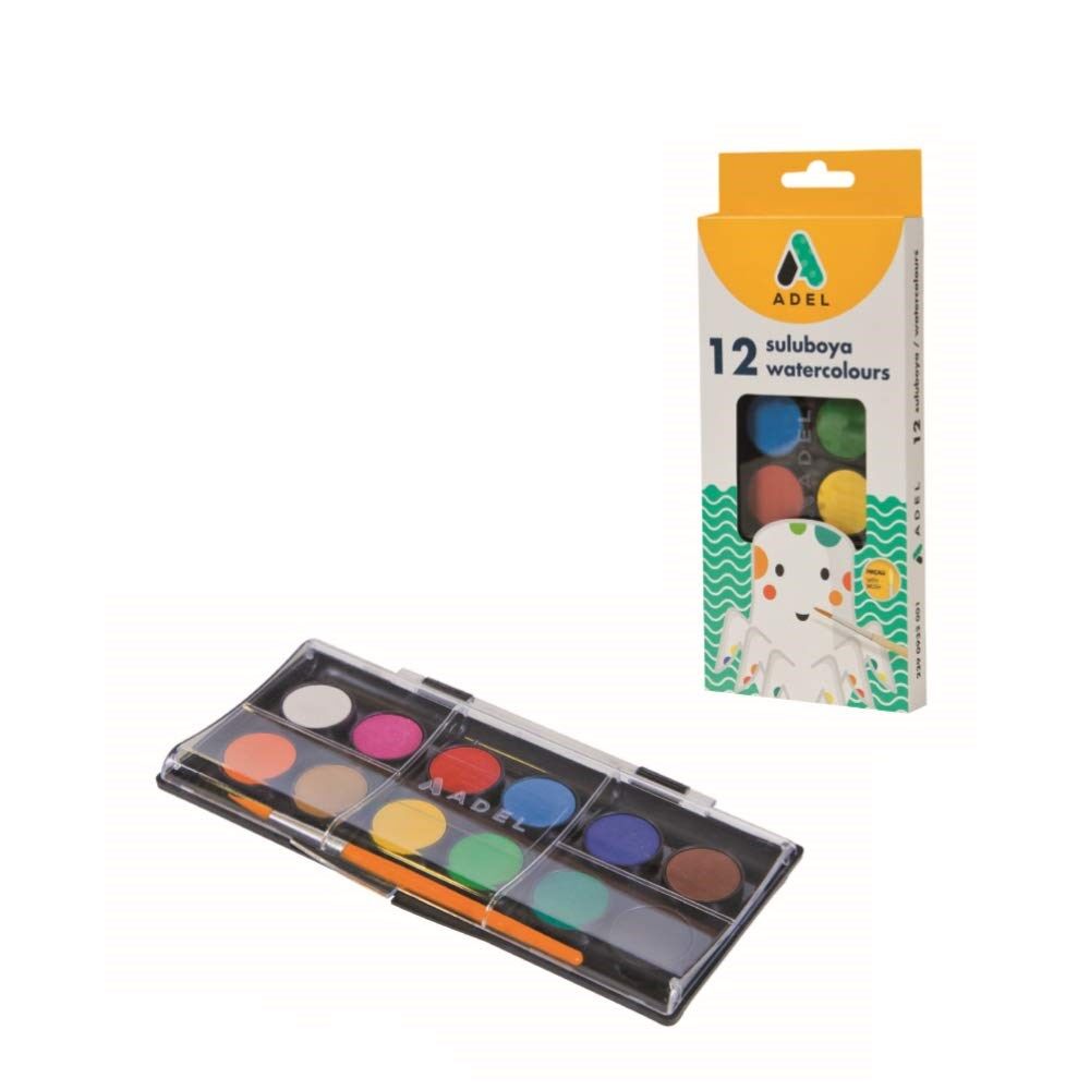 Adel Suluboya 24mm 12 Renk Küçük Boy