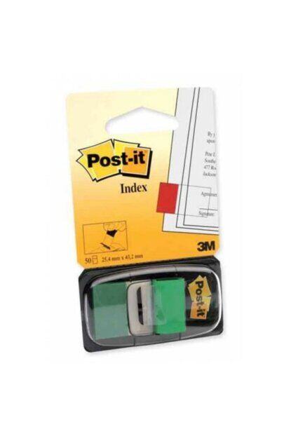 Post-it İndex İşaret Bandı Yeşil 50 Yaprak