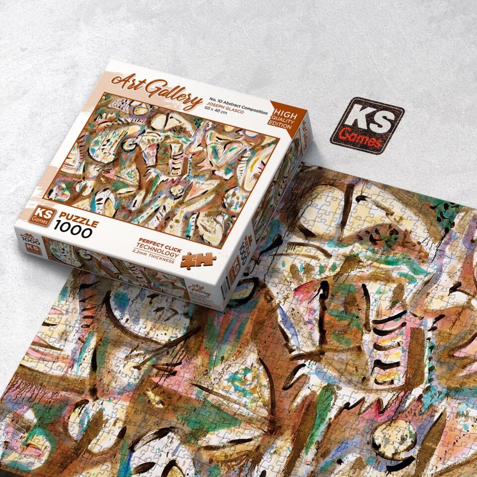 Ks Games Puzzle 1000 Parça Abstract Composition