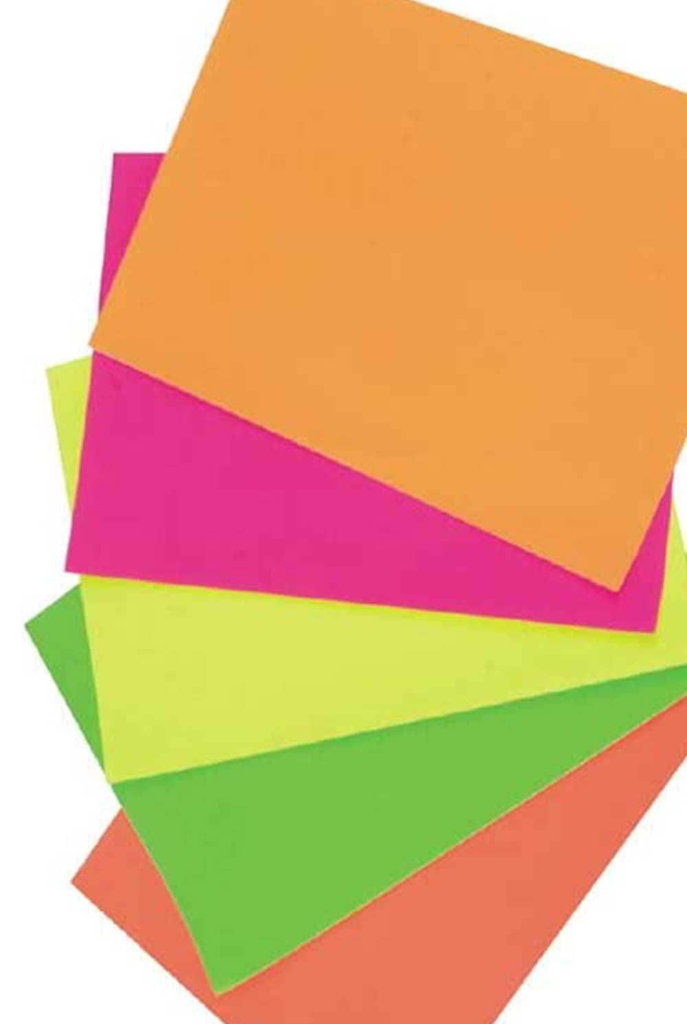 Lino Fosforlu Fon Kartonu 170 Gr 5 Renk 10 Lu