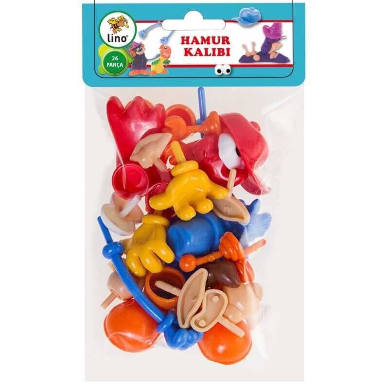 Lino Oyun Hamuru Kalıbı 26 Parça