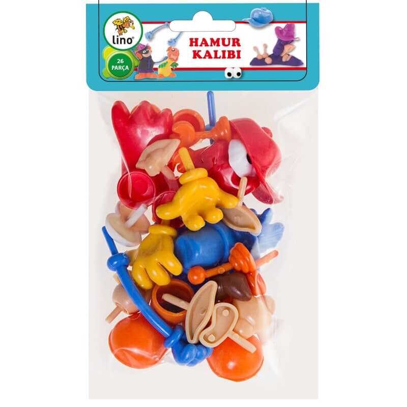 Lino Oyun Hamuru Kalıbı 26 Parça