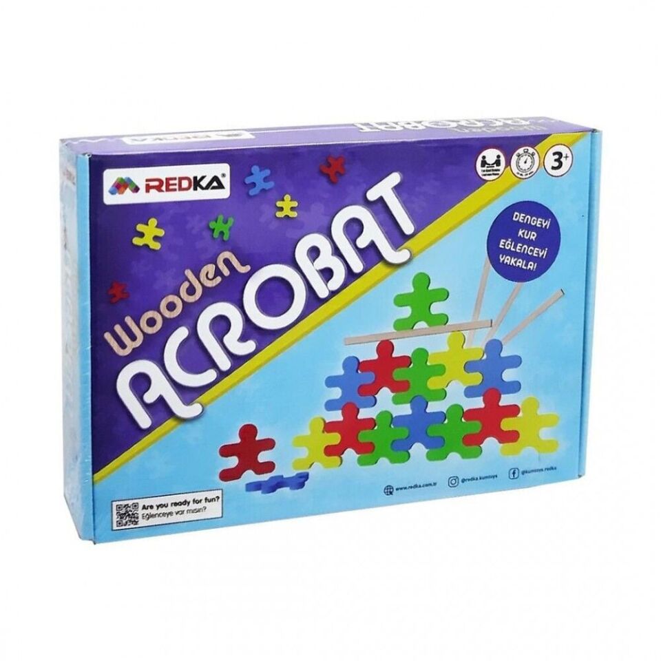 Redka Wooden Acrobat