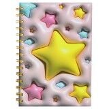 Taros Unick Color 3D Dream A5 Sipralli Defter