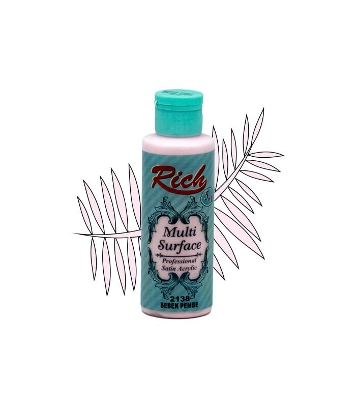 Rich Multi Surface 120 Cc Bebek Pembe