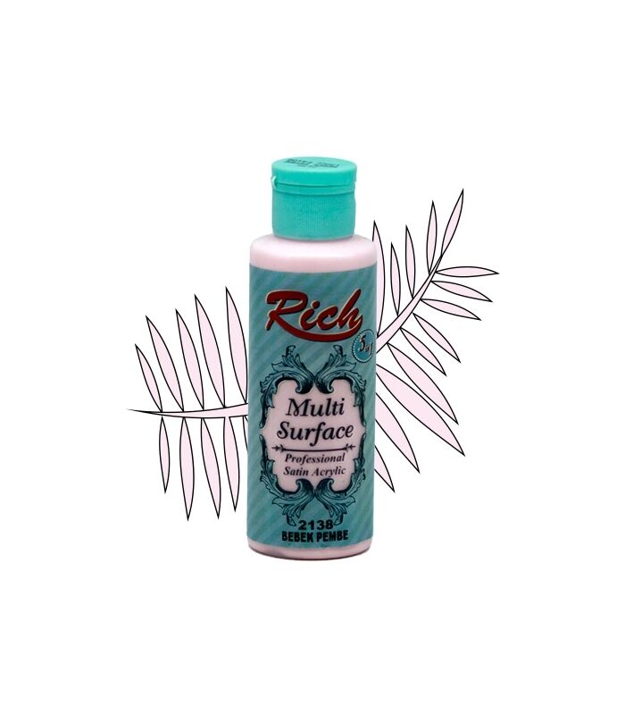 Rich Multi Surface 120 Cc Bebek Pembe