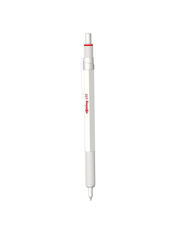 Rotring 600 İnci Beyaz Tükenmez Kalem