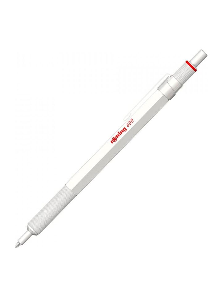 Rotring 600 İnci Beyaz Tükenmez Kalem