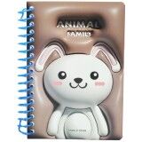 Taros Unick Color 3D Anımal Famıly A6 Not Defteri