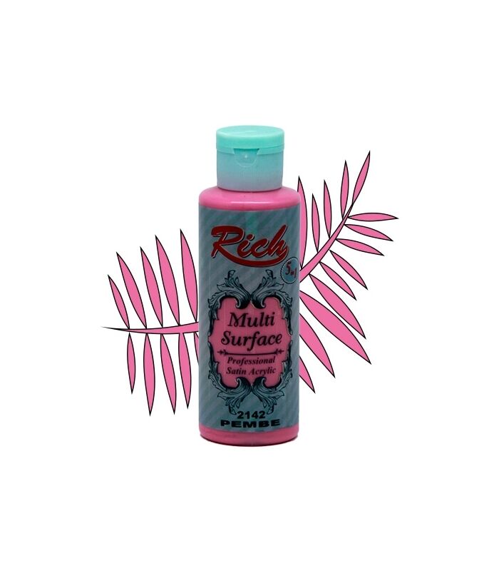 Rich Multi Surface 120 Cc Pembe