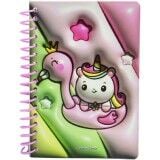 Taros Unick Color 3D Unicorn A6 Not Defteri
