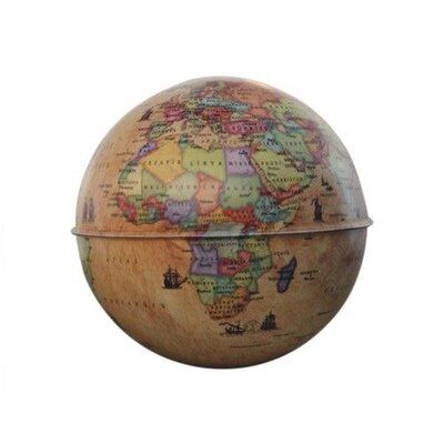 Gürbüz 10 Cm Globe Bank Antik Küre