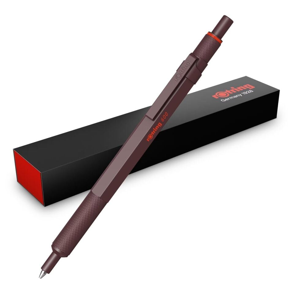 Rotring 600 Kahverengi Tükenmez Kalem