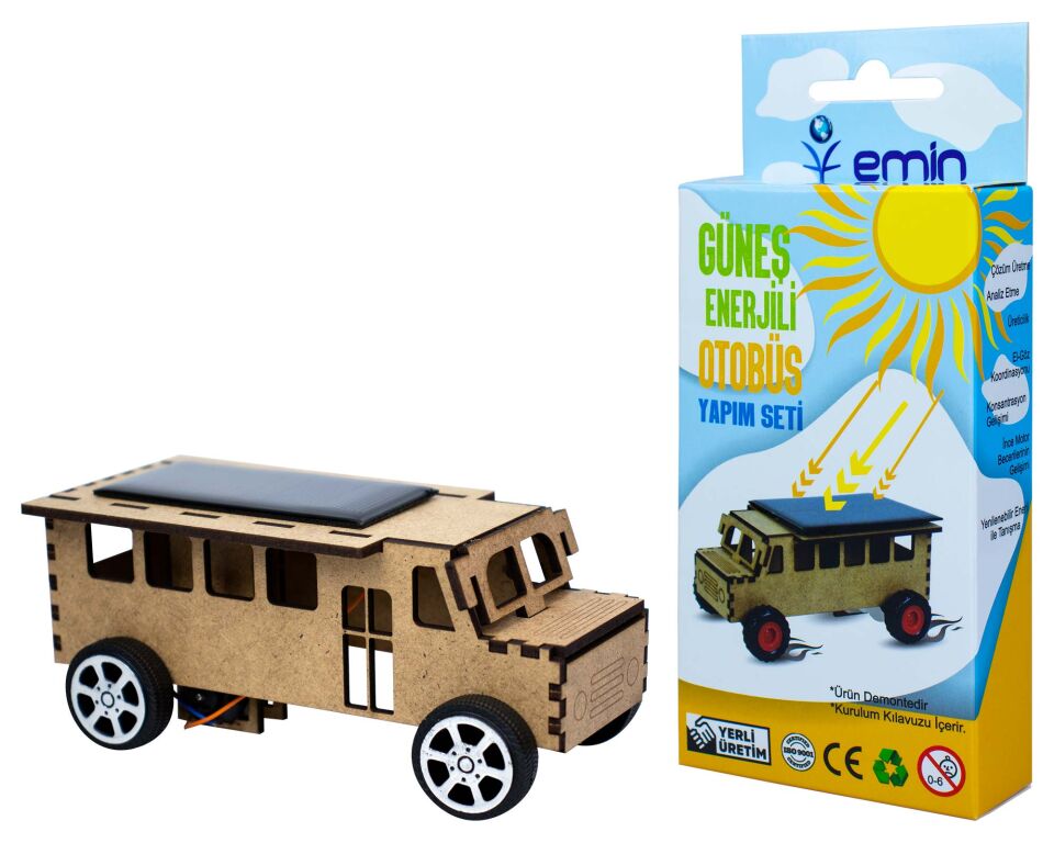 Emin İş Eğitimi Güneş Enerjili Otobüs Yapım Seti