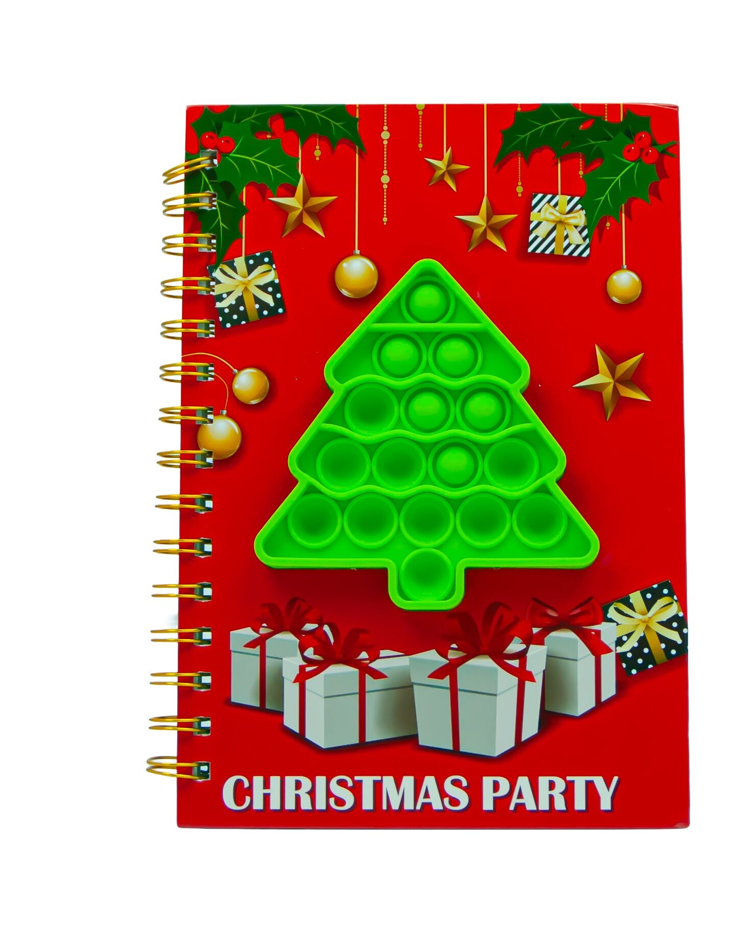 Taros Unick Color Noel Baba Pop İt A5 Hatıra Defteri