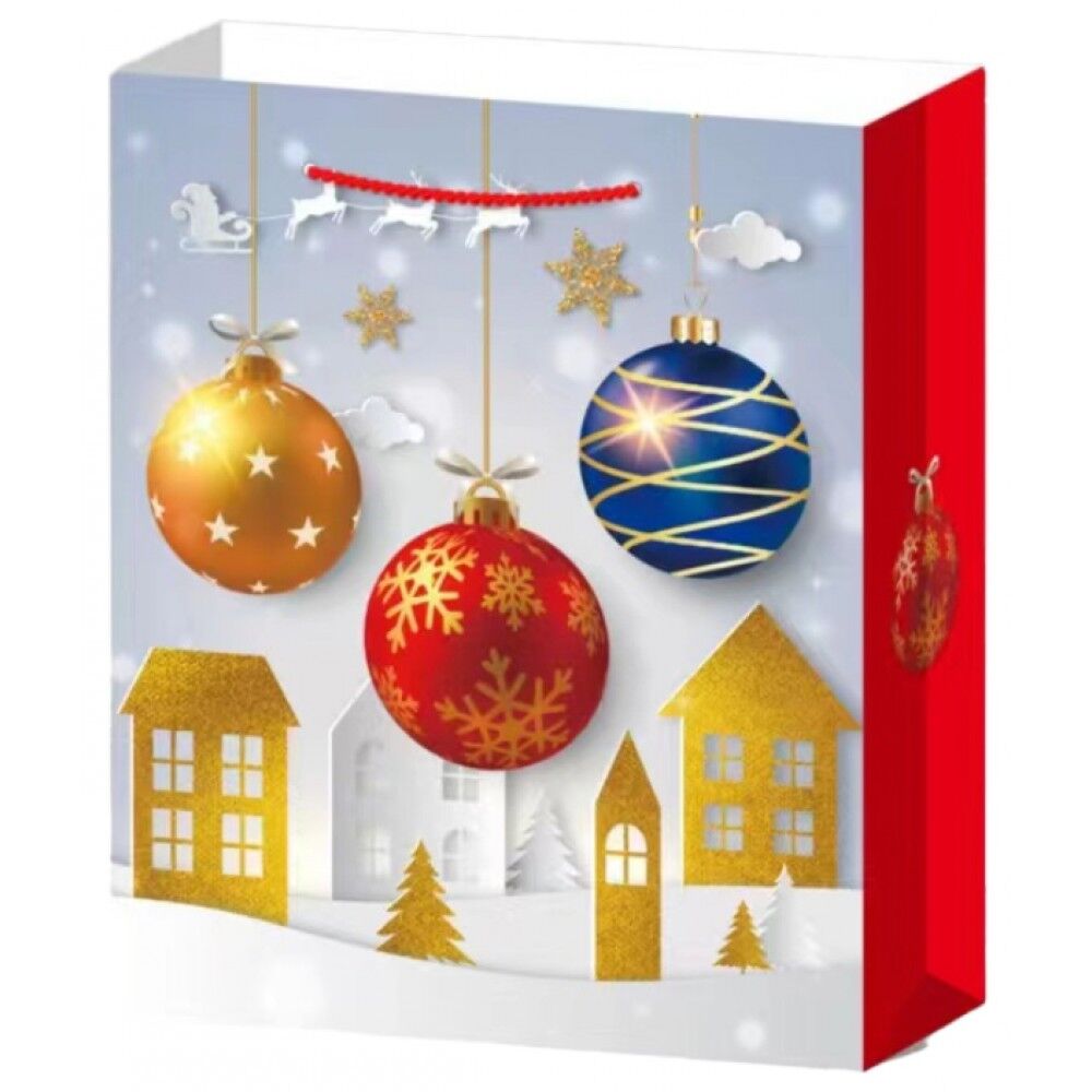 Taros Unick Color Büyük Boy Yılbaşı Hediye Poşeti Seri 2