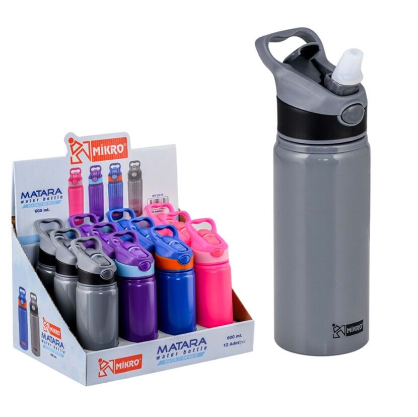 Mikro Mt 2515 600 Ml Alüminyum Matara